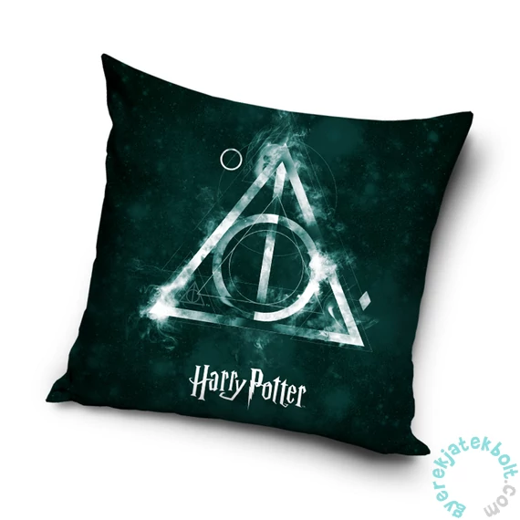 Harry Potter párna 40 x 40 cm-es - A halál ereklyéi