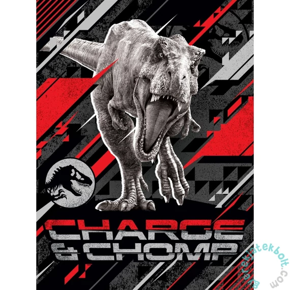 Jurassic World polár takaró - T-rex - 130x170 cm