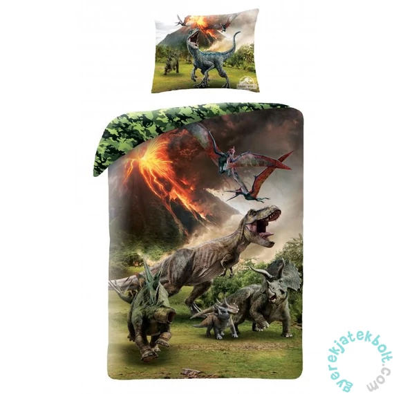 Jurassic World ágyneműhuzat szett (JW-500BL)