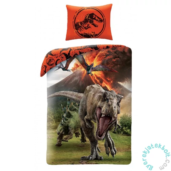 Jurassic World ágyneműhuzat szett - Menekülés (JW-9100BL)