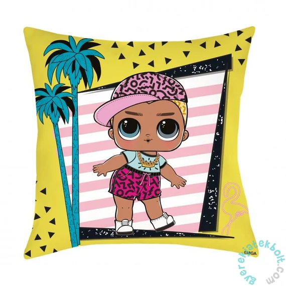 LOL Surprise párna - Sárga - 40 x 40 cm-es (LOL-56C)