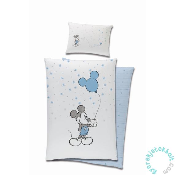 Mickey Mouse ovis ágyneműhuzat szett - Kék lufis