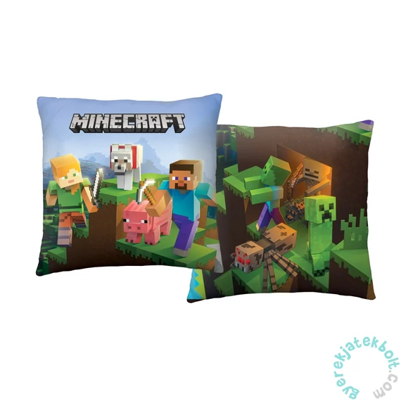 Minecraft 40 x 40 cm-es párna - Harcra készen