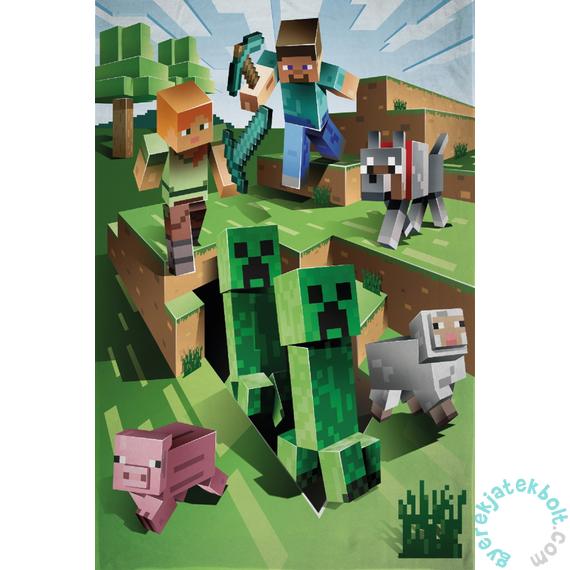 Minecraft polár takaró 100 x 150 cm
