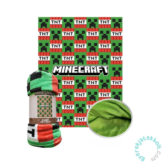 Minecraft polár takaró - TNT (MNC-4165FB)