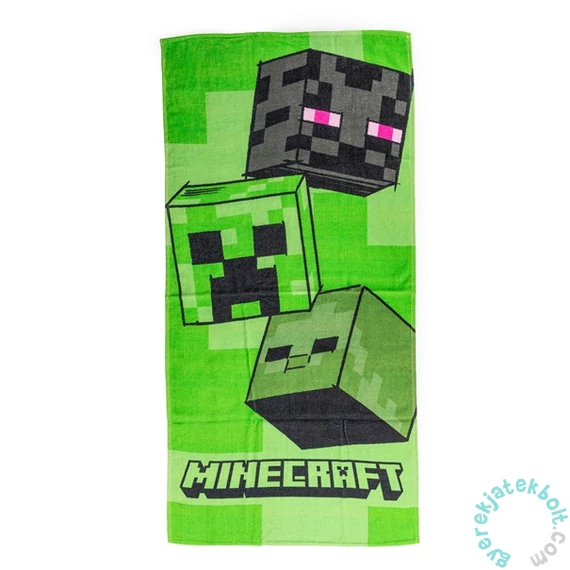 Minecraft törölköző zöld 70x140 cm (MC24521014-R)