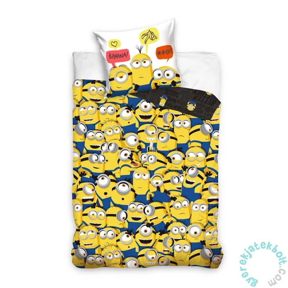 Minyonok ágyneműhuzat szett - Banana team