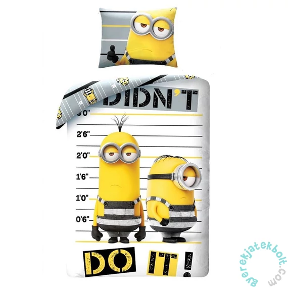 Minyonok Ágyneműhuzat szett - Gru 3 - I didn't do it!