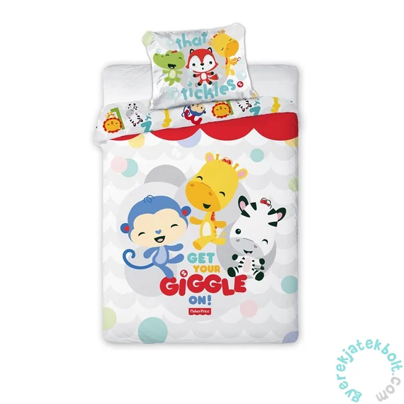 Fisher Price - Get your giggle on - ovis ágyneműhuzat szett