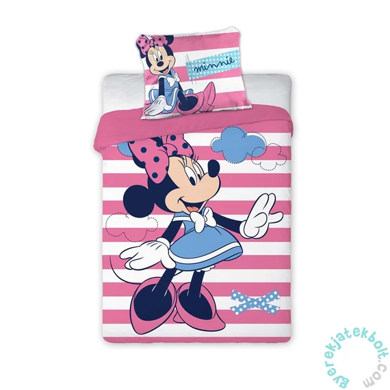 Minnie Mouse ovis ágyneműhuzat szett - Csíkos