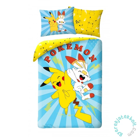 Pokemon ágyneműhuzat szett - Pikachu és barátja