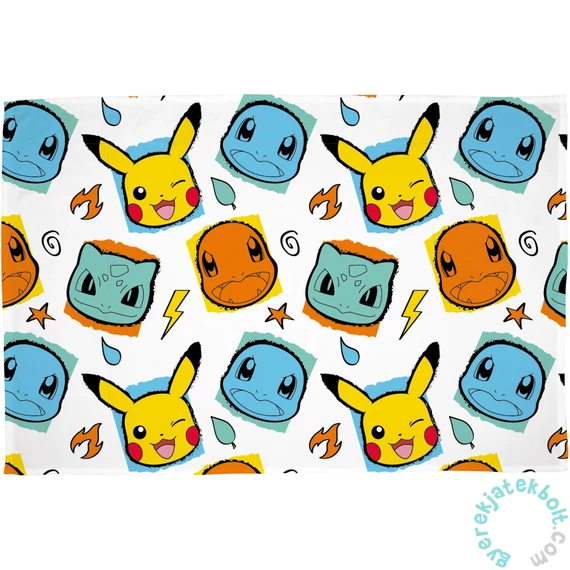 Pokémon polár takaró 100 x 150 cm