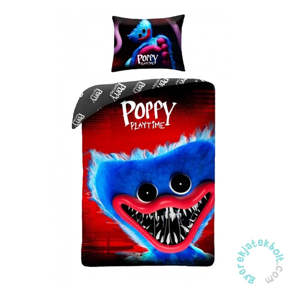 Poppy Playtime ágyneműhuzat szett - Huggy Wuggy
