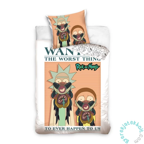 Ricky és Morty ágyneműhuzat szett - Wanted