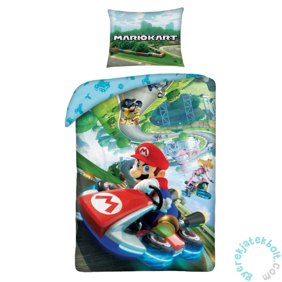 Super Mario Kart ágyneműhuzat szett - A nagy verseny