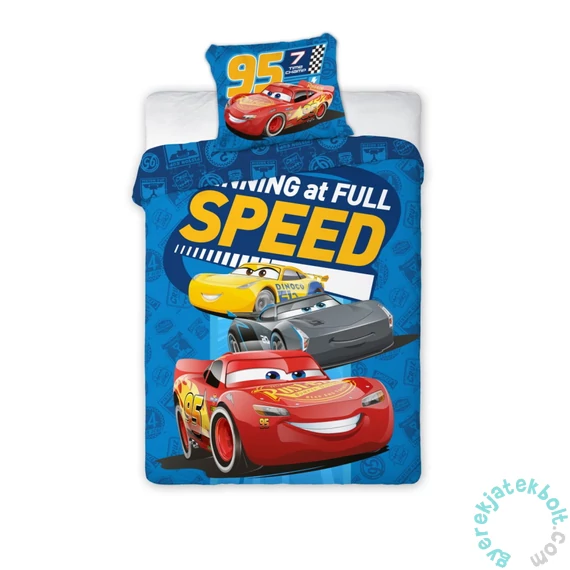Verdák 3 ovis ágyneműhuzat szett - Speed