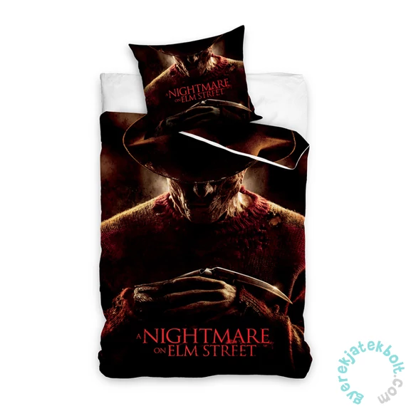 Warner Bros Horror ágyneműhuzat szett - Rémálom az Elm utcában