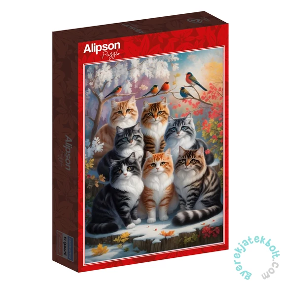 Alipson 1000 db-os puzzle - Feline Winter (50292)