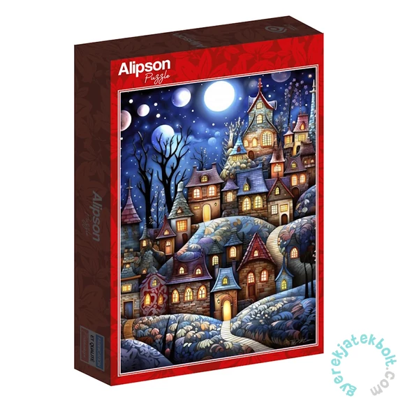 Alipson 1000 db-os puzzle - Village Under The Moon (50093)