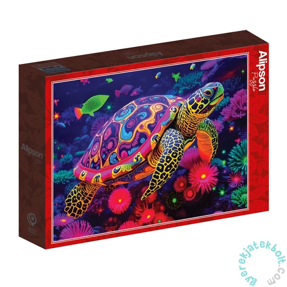 Alipson 500 db-os puzzle - Rainbow Turtle (50294)