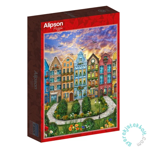 Alipson 1000 db-os puzzle - The Rainbow Village (50302)