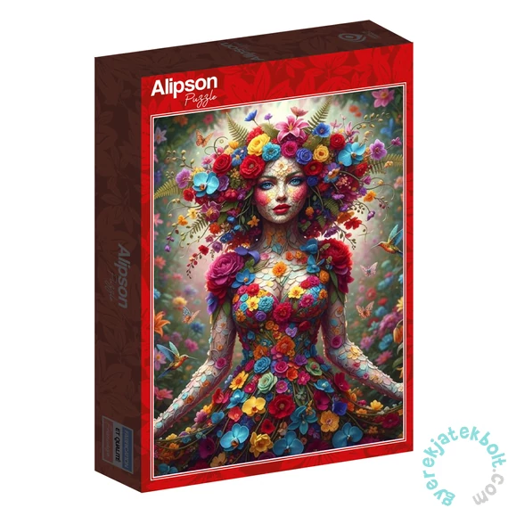 Alipson 1000 db-os puzzle - Woman Flowers (50303)