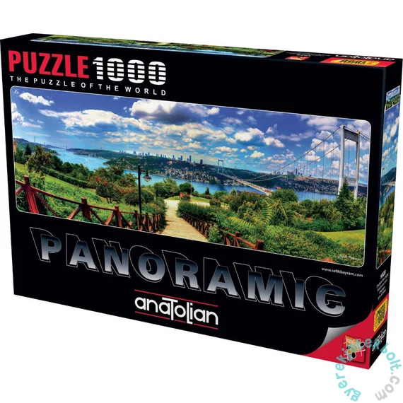 Anatolian 1000 db-os panoráma puzzle - Bosphorus from Otagtepe (1028)