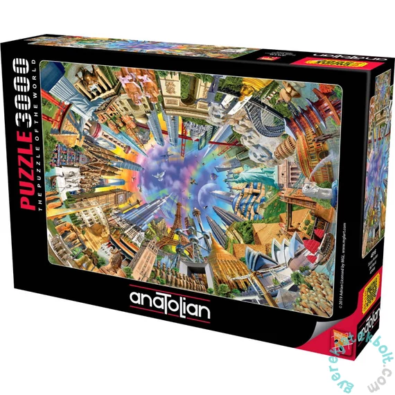 Anatolian 4916 - 360 World - 3000 db-os puzzle