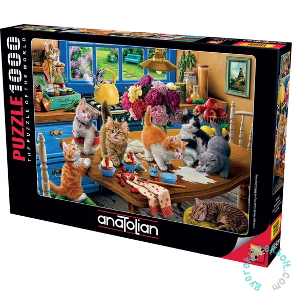 Anatolian 1000 db-os puzzle - Kittens in the Kitchen (1114)