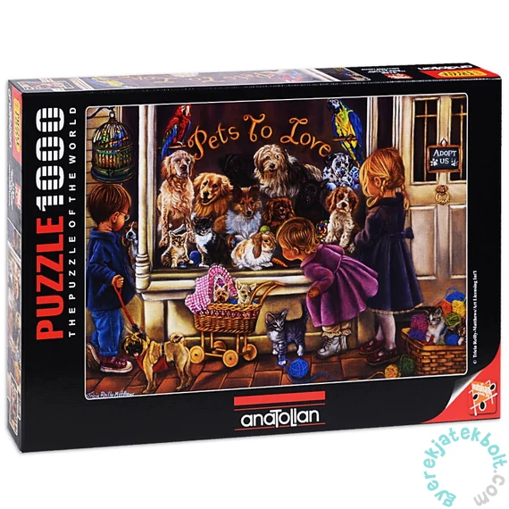 Anatolian 1000 db-os puzzle - Pets to love (3186)