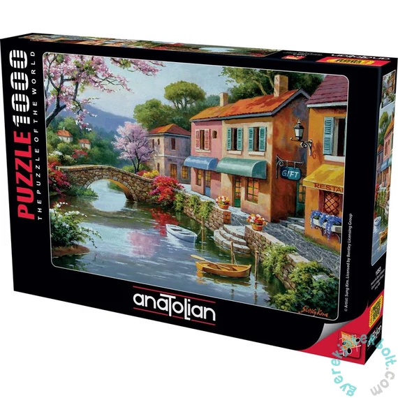 Anatolian 1000 db-os puzzle - Quaint Village Shops (1053)