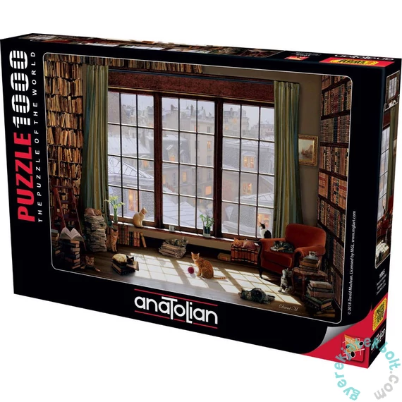 Anatolian 1000 db-os puzzle - Window Cats (1065)