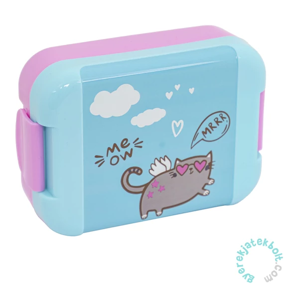 Aqua Pure műanyag uzsonnás doboz - Meow (511025010)