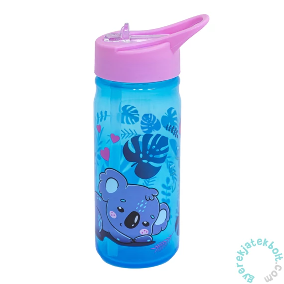 Aqua Pure szívószálas műanyag kulacs - 450 ml - Sweet Koala (511025001)