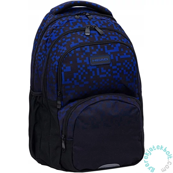 Blue ergonomikus iskolatáska, hátizsák - 2 rekeszes - Head (502025049)
