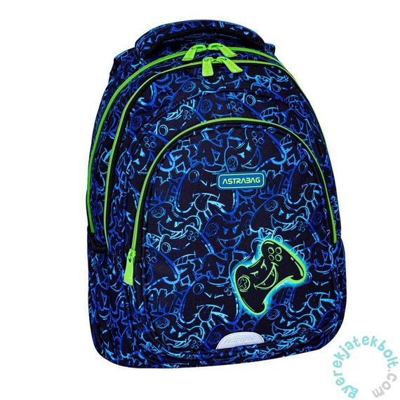 Gaming ergonomikus iskolatáska, hátizsák - 2 rekeszes - 42 cm (502024099)