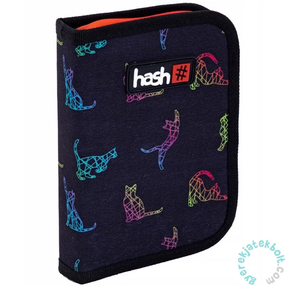 Kitty Smile cicás kihajtható tolltartó - Hash