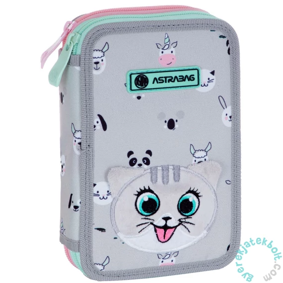 Kitty The Cute cicás emeletes tolltartó - Astrabag