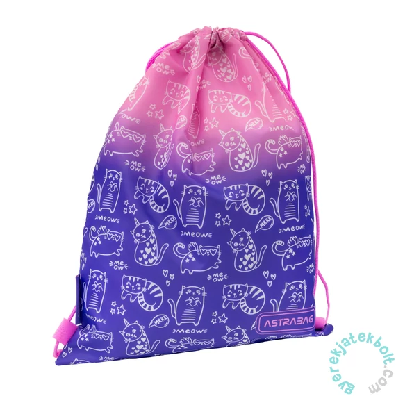  Kitty zsinóros hátizsák, tornazsák - Astrabag (507026003)