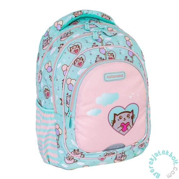 Kitty's World ergonomikus iskolatáska, hátizsák - 2 rekeszes (502024001)