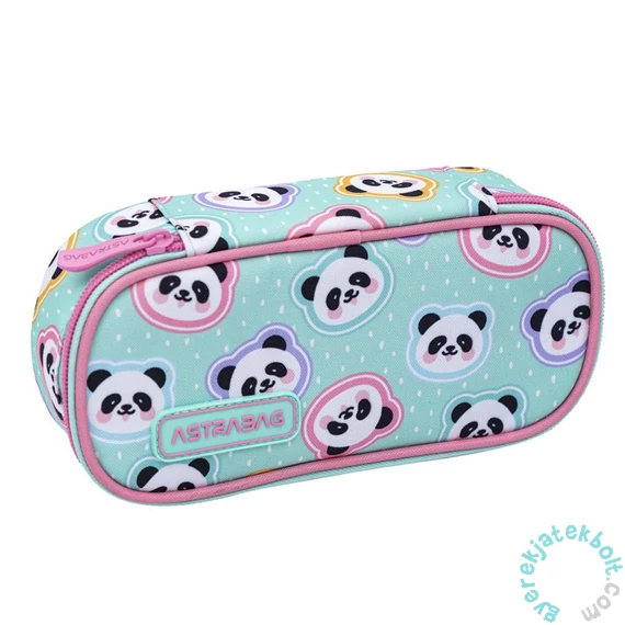 Minty Panda ovális tolltartó - Astrabag (503025011)