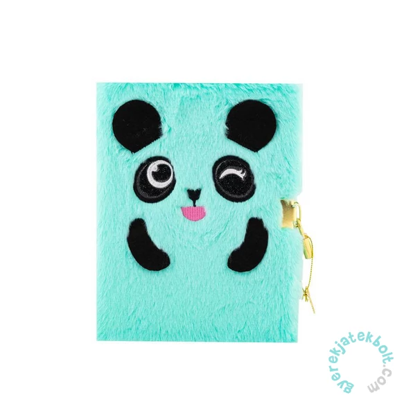 Minty Panda szőrmés kulcsos napló (101025004)