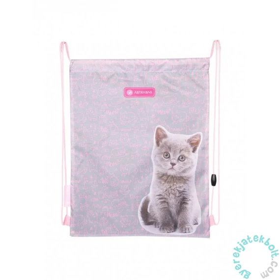 Cicás tornazsák - Pinky Kitty - Astrabag