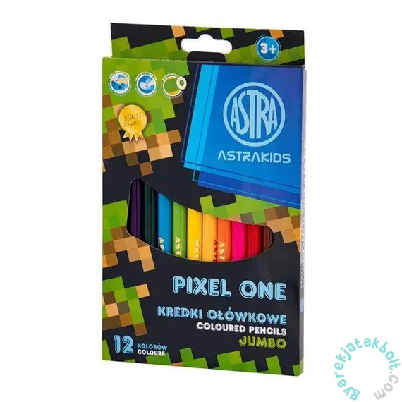 Pixel One Jumbo színes ceruza készlet - 12 db-os (312022057)