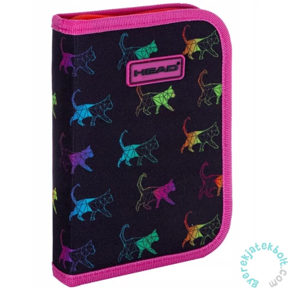 Rainbow Kitty cicás kihajtható tolltartó - Astrabag