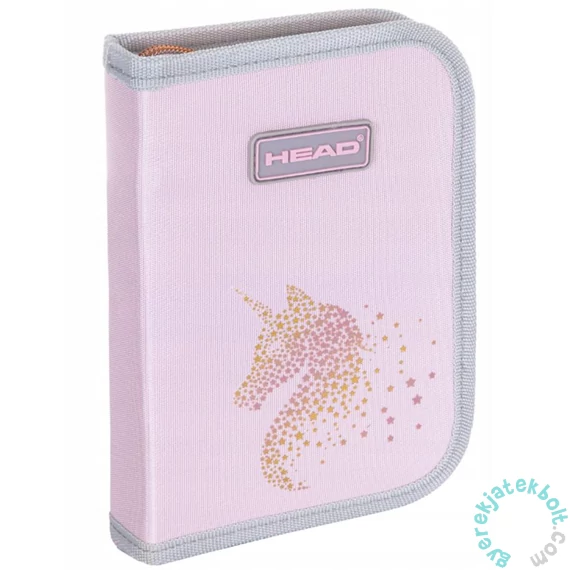 Rose Gold Unikornis kihajtható tolltartó - Head