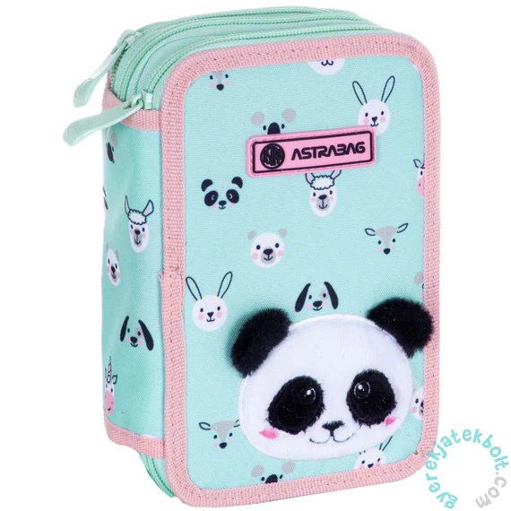 Teddy Panda felszerelt 3 emeletes tolltartó - Astrabag