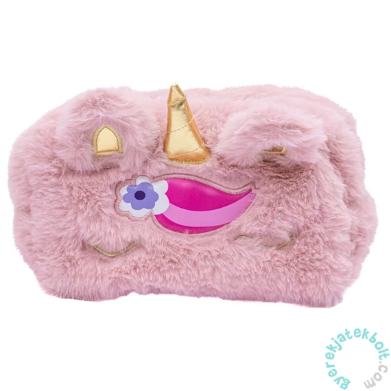 Unikornis egyterű plüss tolltartó - Fluffy Unicorn (505024045)