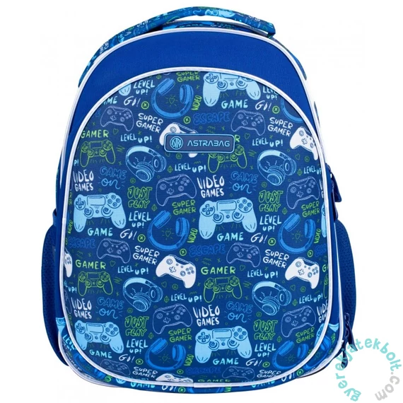 Game ergonomikus iskolatáska, hátizsák - 2 rekeszes - Just Play