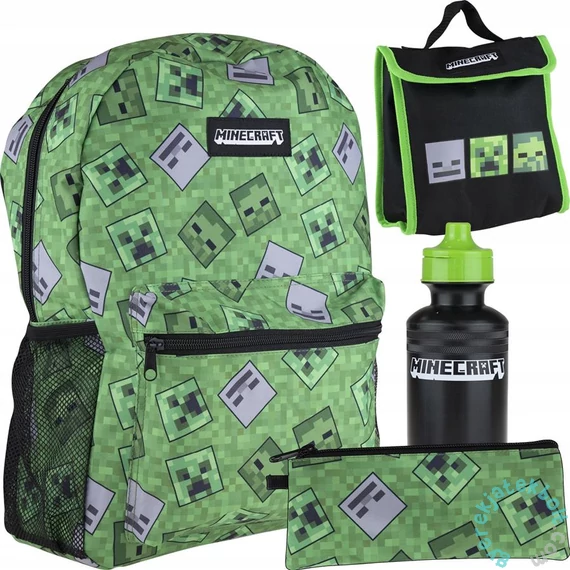 Minecraft hátizsák szett